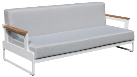 Sofa de jardin trois places 90x200xH.77 cm