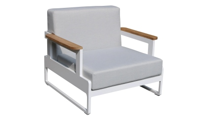 Fauteuil de jardin 90x85xH.77 cm
