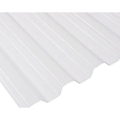 Plaque en PVC 0,8mm transparent 1090x3000mm