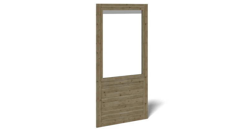 Panneau pour pergola avec fenêtre 1,01x2,17m