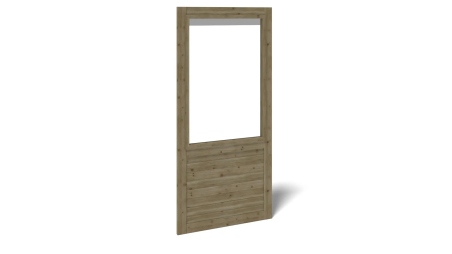 Panneau pour pergola avec fenêtre 1,01x2,17m