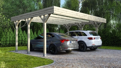 Carport, abri de voiture  6.06x5.03 m - 30.48 m2