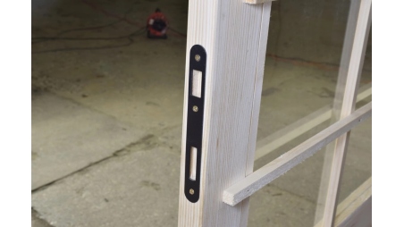 Abri de jardin en bois - 19.2m2 - 4.8x4m - Ep. 40mm - Couleur: naturel