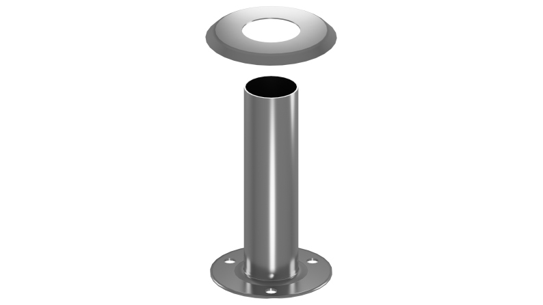 Échelle de piscine en acier inoxydable à 3 marches