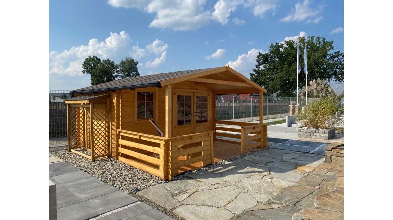 Bûcher 1.96 m3 - 1.8x0.64 m - H.1.8 m - Traité