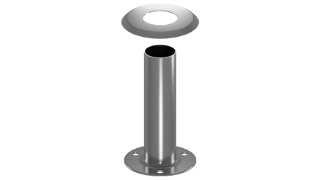 Échelle de piscine en acier inoxydable à 4 marches