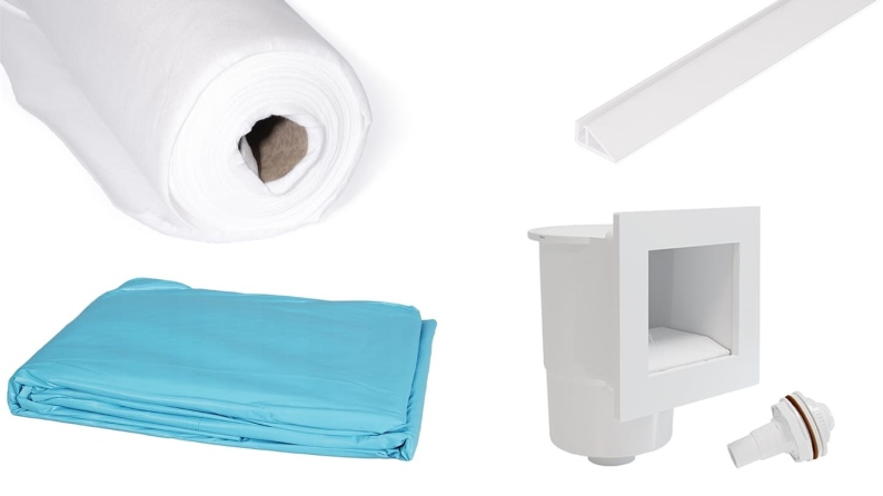 Piscine en bois 4.71x4.72 - H.1.2 m  autoportante