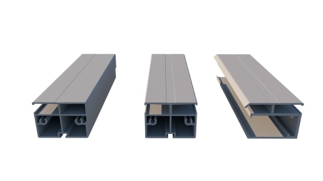 Abri de piscine Horizon - 4.33x2.52 m - polycarbonate massif 3 mm - pour piscine BAS7302. BAS7303