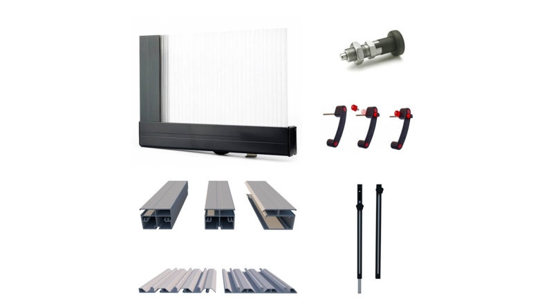 Abri de piscine Horizon - 4.64x2.52 m - polycarbonate alvéolaire 8 mm - pour piscine BAS7304