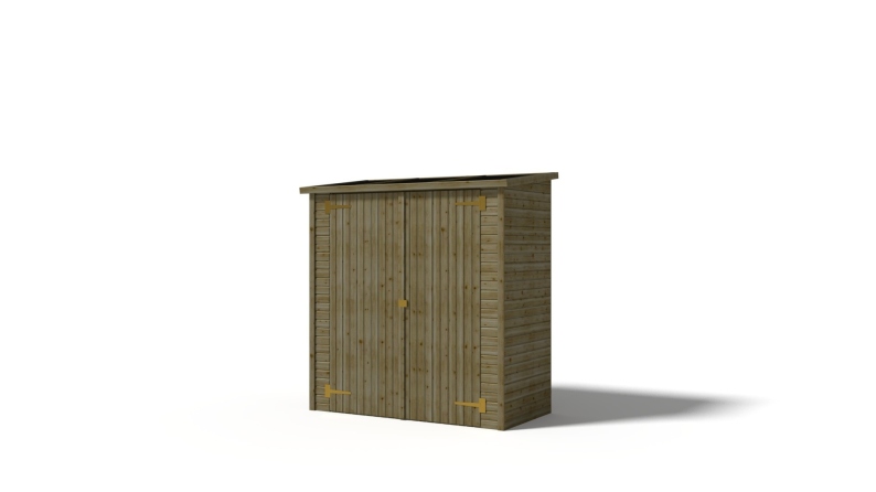 Armoire de jardin à outils 1.66x0.82 m H.1.86