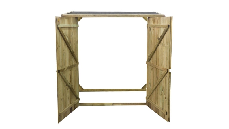 Armoire de jardin à outils 1.66x0.82 m H.1.86