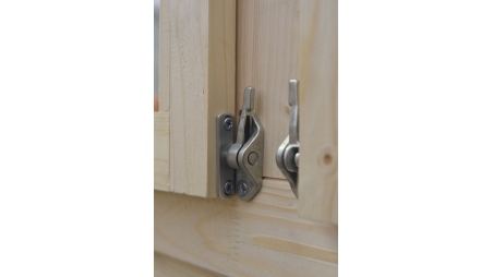 Abri de jardin en bois - 36m2 - 6x6m - Ep. 40mm - Couleur: naturel