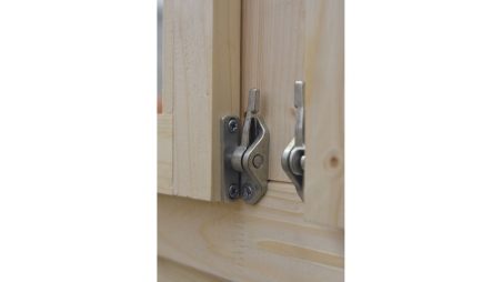 Abri de jardin en bois - 25m2 - 5x5m - Ep. 40mm - Couleur: naturel