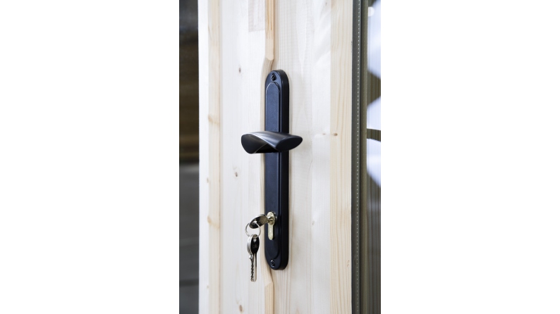 Abri de jardin en bois - 12m2 - 4x3m - Ep. 34mm - Couleur: naturel