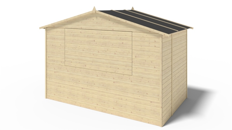 Kiosque/ stand de marché/ de vente 5.72 m2 - 3.11x1.84 m - 19 mm