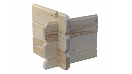 Abri de jardin en bois - 12m2 - 3x4m - Ep. 28mm - Couleur: naturel