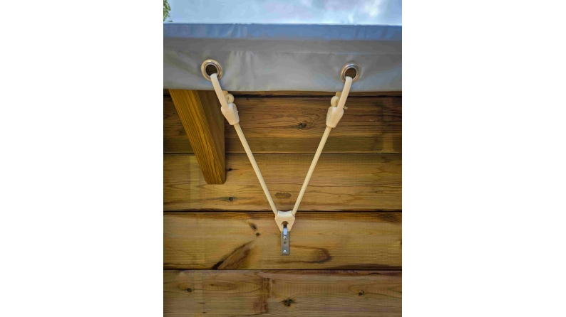 Bâche d'hiver  4.61 x 3.01 m pour piscine BAS7306