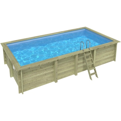 Liner 0.75 mm, bleu pâle, pour piscine AQUA BAS7308 2