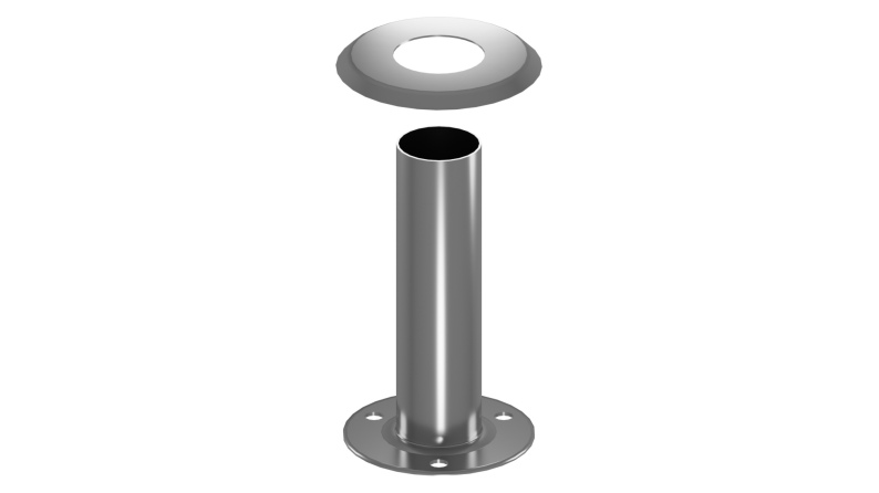 Échelle de piscine en acier inoxydable à 3 marches