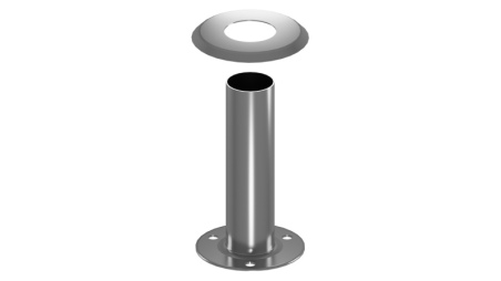 Échelle de piscine en acier inoxydable à 3 marches