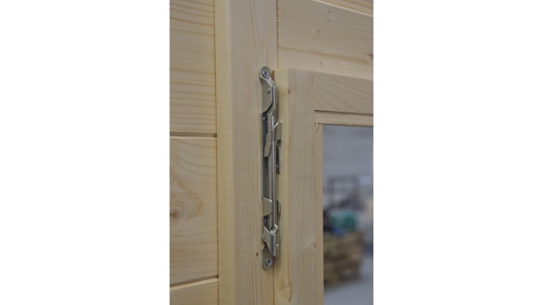 Abri de jardin en bois - 25m2 - 5x5m - Ep. 40mm - Couleur: naturel