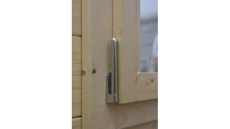 Abri de jardin en bois - 30m2 - 6x5m - Ep. 40mm - Couleur: naturel