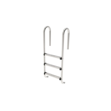 Échelle de piscine à 3 marches en acier inoxydable