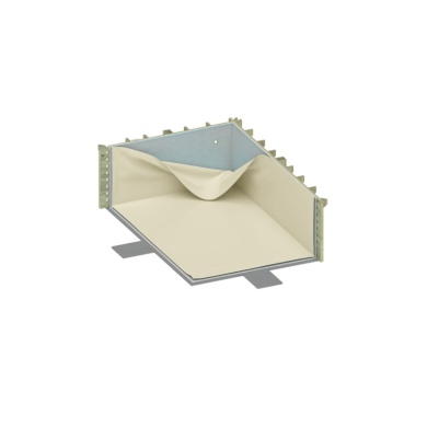 Liner 75/100 PVC, couleur Sable, pour piscine BAS7309