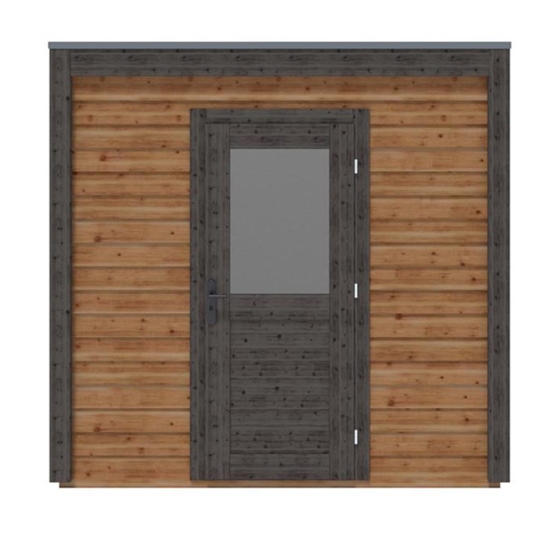 Abri de jardin en bois Nexa 2.59x2.09m - 5.41m2 - Ep. 28mm - Traité