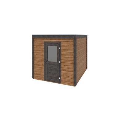 Abri de jardin en bois Nexa 2.59x3.09m - 8m2 - Ep. 28mm - Traité