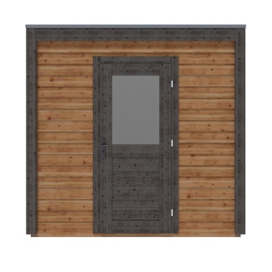 Abri de jardin en bois Nexa 2.59x3.09m - 8m2 - Ep. 28mm - Traité 2