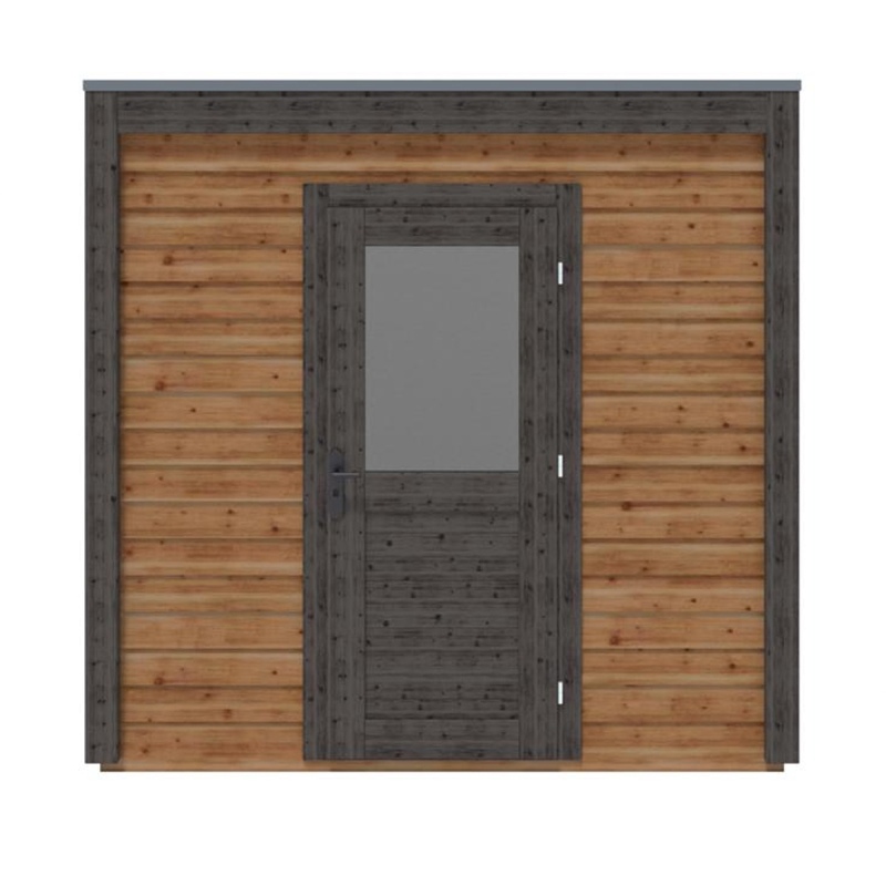 Abri de jardin en bois Nexa 2.59x3.09m - 8m2 - Ep. 28mm - Traité