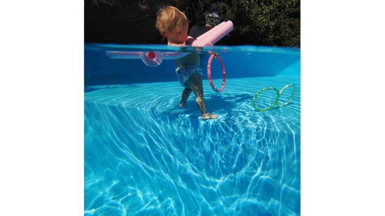 Piscine en bois NEMO 4.3 x 3 - H.1.18 m avec plage, sable, fixations à sceller