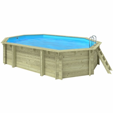 Liner 0.75 mm, bleu pâle, pour piscine Sao Paulo BAS748 2