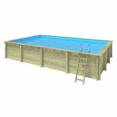 Liner 0.75 mm, bleu pâle, pour piscine Sunrise BAS59 2