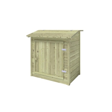Armoire de jardin en bois -1.2x0.89 m - H.1.13 m - imprégné