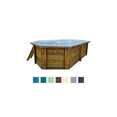 Bâche d'hiver  4.61 x 3.01 m pour piscine BAS7306