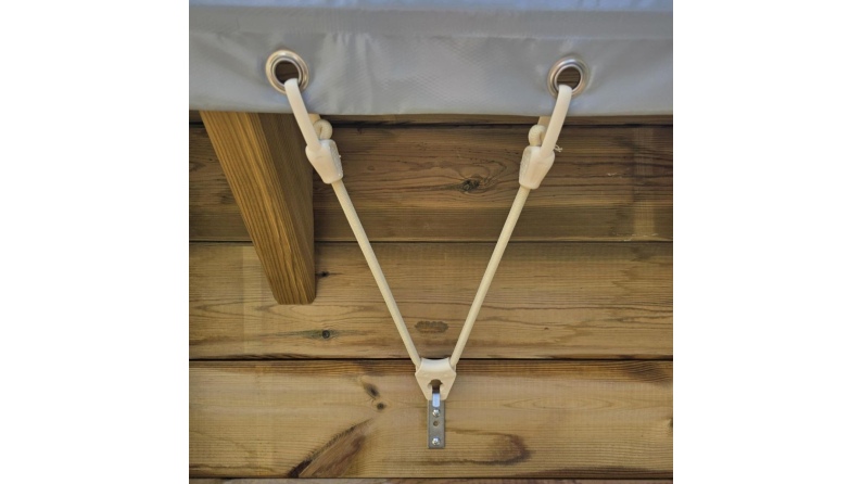 Bâche d'hiver  4.61 x 3.01 m pour piscine BAS7306