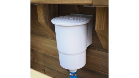 Skimmer et buse de refoulement