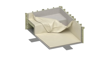 Liner 0.75 mm, sable, pour piscine NEMO avec plage immergée BAS7303