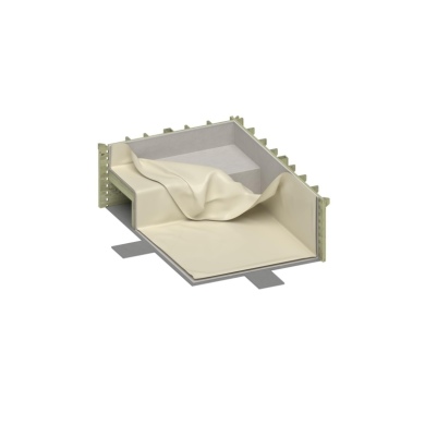 Liner 0.75 mm, sable, pour piscine AQUA avec plage immergée BAS7307