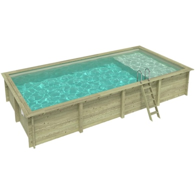 Liner 0.75 mm, sable, pour piscine AQUA avec plage immergée BAS7309 2