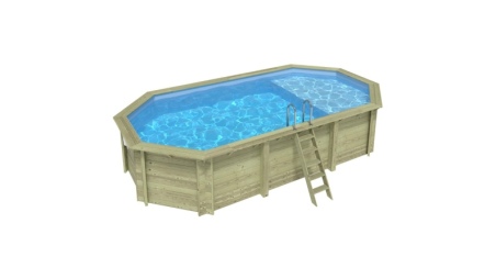 Liner 0.75 mm, bleu pâle, pour piscine NEMO avec plage immergée BAS7305