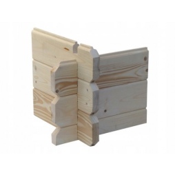 Abri de jardin en bois - 5.7m2 - 1.9x3m - Ep. 28mm - Couleur: 