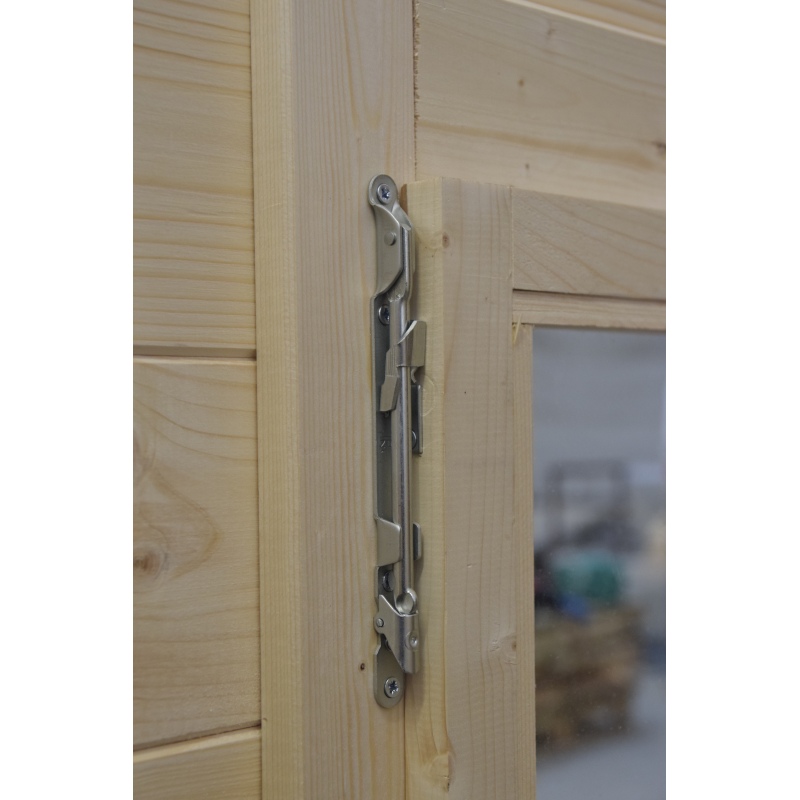 Abri de jardin en bois - 36m2 - 6x6m - Ep. 40mm - Couleur: 