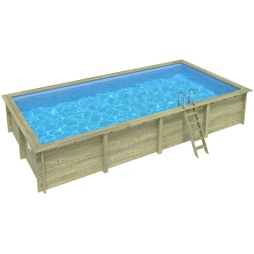 Liner 0.75 mm, bleu pâle, pour piscine AQUA BAS7309