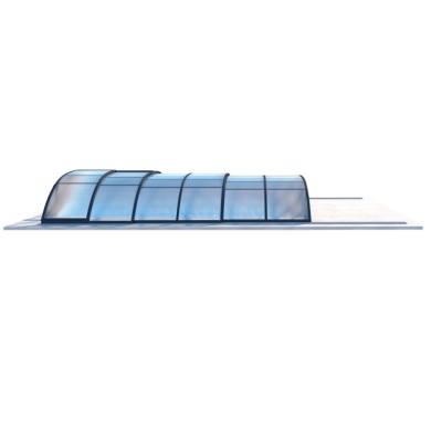 Abri de piscine Horizon - 4.64x2.52 m - polycarbonate alvéolaire 8 mm - pour piscine BAS7304 2