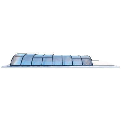 Abri de piscine Horizon - 7.43x3.5 m - polycarbonate alvéolaire 8 mm - pour piscine BAS7308 2