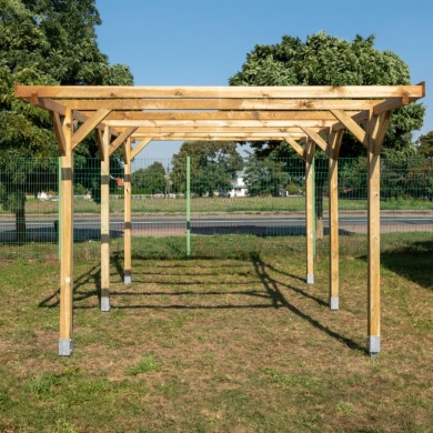 Carport, abri de voiture  3.04x5.12 m - 15.57 m2 2