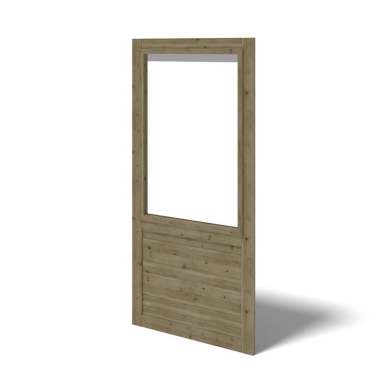 Panneau pour pergola avec fenêtre 1,01x2,17m